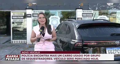 Imagem ilustrativa da notícia: VÍDEO: Polícia encontra novo carro usado por sequestradores em Belém