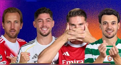 Imagem ilustrativa da notícia: Champions: gigantes duelam por vaga na semi nesta quarta, 15