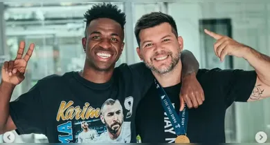 Imagem ilustrativa da notícia: Assessor de Vini Jr e Paquetá é baleado durante assalto no Rio