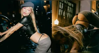 Imagem ilustrativa da notícia: Luísa Sonza posa de calça justa e exibe fio-dental; veja as fotos