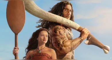 Imagem ilustrativa da notícia: Live-action de “Moana” ganha trailer oficial com "The Rock" como Maui