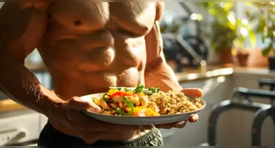 Imagem ilustrativa da notícia: Café da manhã para ganhar músculos: saiba o que comer