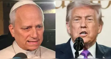 Imagem ilustrativa da notícia: Papa responde a Trump: “Não tenho medo do presidente dos EUA"