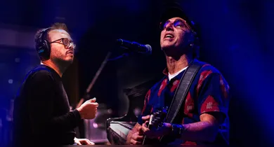 Imagem ilustrativa da notícia: Zeca Baleiro volta a Belém ao lado de pianista Adriano Magoo