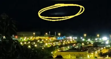 Imagem ilustrativa da notícia: Vídeo: luzes no céu de Parauapebas assustam moradores