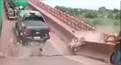 Imagem ilustrativa da notícia: Vídeo revela novo ângulo de ponte que desabou em Tocantis; veja