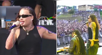 Imagem ilustrativa da notícia: Gloria Groove surge “desmontada” no Lollapalooza