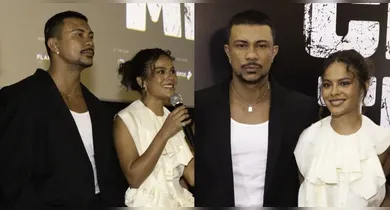 Imagem ilustrativa da notícia: Namorando? Xamã e Bella Campos são vistos em clima de romance