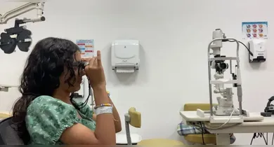 Imagem ilustrativa da notícia: Abril Marrom reforça prevenção à cegueira no CIIR