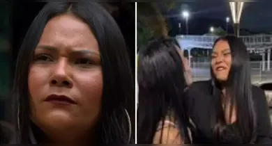 Imagem ilustrativa da notícia: Chaiany nega beijo de fã e quase sofre acidente em seguida