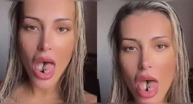 Imagem ilustrativa da notícia: Urach revela arrependimento após bifurcar a língua e faz alerta