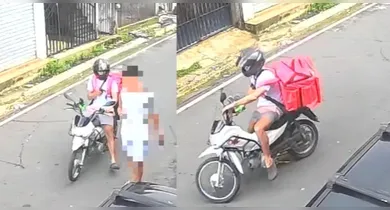 Imagem ilustrativa da notícia: Homem se passa por entregador e assalta jovem em Belém