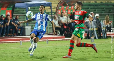 Imagem ilustrativa da notícia: Paysandu vira no fim contra a Portuguesa-SP e se classifica na Copa do Brasil