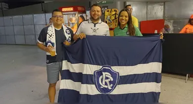 Imagem ilustrativa da notícia: Do Norte ao Rio: remistas marcam presença e agitam Maracanã