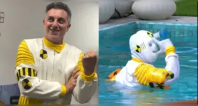 Imagem ilustrativa da notícia: Luciano Huck no BBB 26 disfarçado de Dummy; veja o que ele fez!