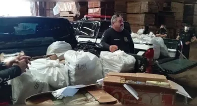 Imagem ilustrativa da notícia: Mais de 700 kg de maconha, skunk e cocaína são incinerados em Santarém