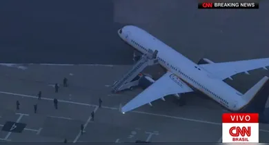 Imagem ilustrativa da notícia: Vídeo: Nicolás Maduro chega escoltado a Nova York