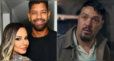 Imagem ilustrativa da notícia: Marido de Viviane Araújo aparece em dia de gravação com Belo