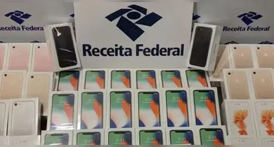 Imagem ilustrativa da notícia: Leilão da Receita Federal oferece iPhone 15 a partir de R$ 1.300