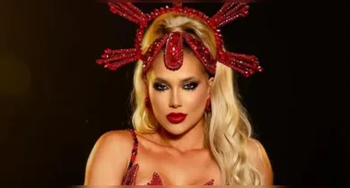 Imagem ilustrativa da notícia: Virginia fica ferida após ensaio de rua da Grande Rio; veja