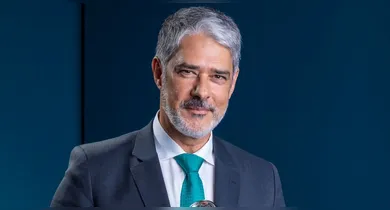 Imagem ilustrativa da notícia: De volta! William Bonner retorna à Globo após deixar o JN