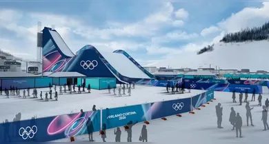 Imagem ilustrativa da notícia: Olimpíadas de Inverno 2026 usam 85% de neve artificial