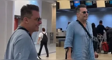 Imagem ilustrativa da notícia: BBB 26: vídeo de Henri Castelli de muletas no aeroporto viraliza