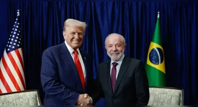Imagem ilustrativa da notícia: Lula confirma viagem à Casa Branca para conversar com Trump
