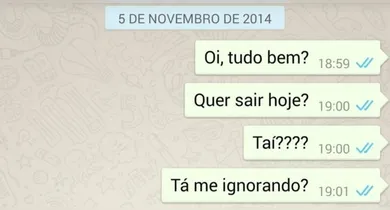 Imagem ilustrativa da notícia: Entenda o que acontece com o cérebro quando nos ignoram no WhatsApp