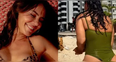 Imagem ilustrativa da notícia: Paolla Oliveira brilha no Carnaval de Salvador com maiô ousado