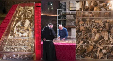 Imagem ilustrativa da notícia: Restos de São Francisco de Assis são exibidos na Itália