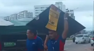 Imagem ilustrativa da notícia: Homem furta TV de 55" exposta em loja na BR-316, em Belém