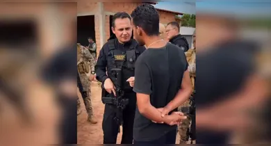 Imagem ilustrativa da notícia: Membro de facção se diz fã e pede para tirar foto com delegado