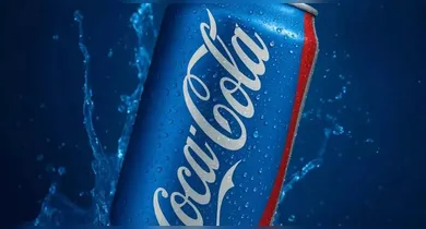 Imagem ilustrativa da notícia: Existe um lugar no Brasil em que a Coca-cola é azul; descubra onde!