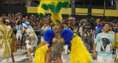 Imagem ilustrativa da notícia: Sabrina Sato recebe críticas na web após ensaio técnico da Vila Isabel