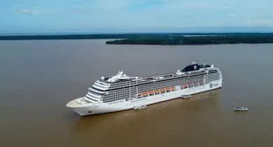 Imagem ilustrativa da notícia: Cruzeiro Sea Vista ancora em Icoaraci nesta quinta (15)