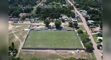 Imagem ilustrativa da notícia: Vídeo: gramado do Dedecão preocupa para São Francisco x Remo