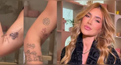Imagem ilustrativa da notícia: Virginia explica significado de novas tatuagens; confira!