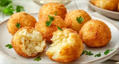 Imagem ilustrativa da notícia: Bolinho de arroz simples transforma sobras em petisco irresistível