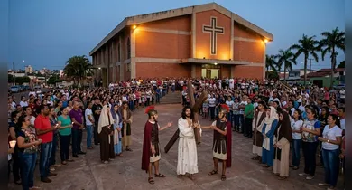 Imagem ilustrativa da notícia: Celebração da Paixão de Cristo ocorrerá em todas as igrejas da Diocese