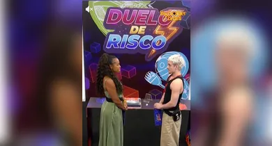 Imagem ilustrativa da notícia: Veja quem Juliano e Sol indicaram para o paredão na dinâmica Duelo de Risco