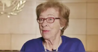 Imagem ilustrativa da notícia: Morre Eva Schloss, sobrevivente do Holocausto e irmã de Anne Frank