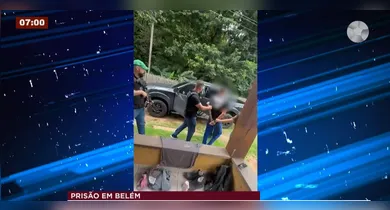 Imagem ilustrativa da notícia: VÍDEO: Líder de facção envolvido em quatro mortes é preso em Belém