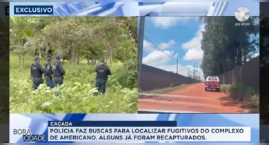 Imagem ilustrativa da notícia: PM intensifica buscas por dez foragidos do Complexo de Americano