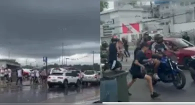 Imagem ilustrativa da notícia: Remo x Vasco: briga entre torcidas marca pré-jogo no Mangueirão