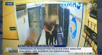 Imagem ilustrativa da notícia: Quadrilha disfarçada de polícia assalta joalheria em Belém