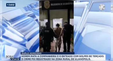 Imagem ilustrativa da notícia: Homem mata a companheira e enteado a terçadadas no Pará