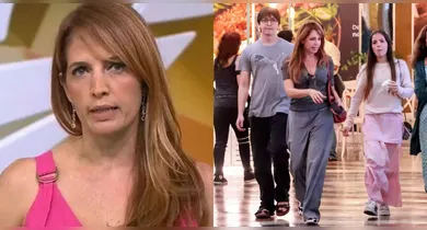 Imagem ilustrativa da notícia: Poliana Abritta faz aparição raríssima com os filhos no Rio