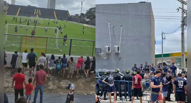 Imagem ilustrativa da notícia: Torcida do Remo marca presença no Baenão antes da final do Parazão