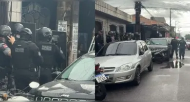 Imagem ilustrativa da notícia: Assalto com refém termina com refém liberada e criminosos presos